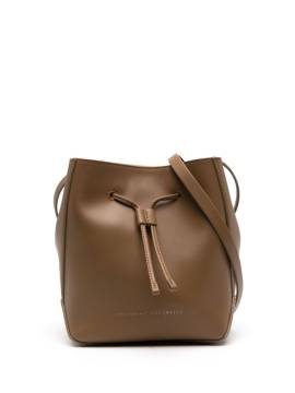 Brunello Cucinelli Beuteltasche mit Monili-Kette - Braun von Brunello Cucinelli