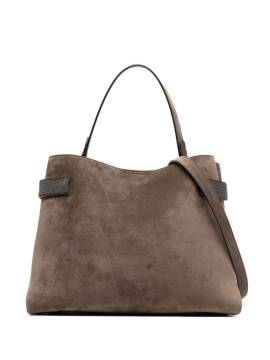 Brunello Cucinelli Handtasche aus Wildleder - Braun von Brunello Cucinelli