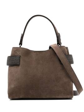 Brunello Cucinelli Kleine Essence Tote Bag - Braun von Brunello Cucinelli