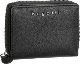 Bugatti Bella Ladies Zip Wallet  in Schwarz (0.4 Liter), Geldbörse von Bugatti