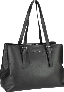 Bugatti Bella Ladiesbag  in Schwarz (13.1 Liter), Shopper von Bugatti