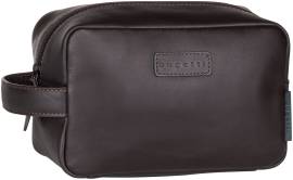 Bugatti Clark Washbag  in Braun (3 Liter), Kulturbeutel von Bugatti