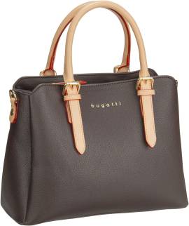 Bugatti Ella Bowling Bag M  in Braun (8.3 Liter), Handtasche von Bugatti