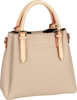 Bugatti Ella Top Handle M  in Beige (8.4 Liter), Handtasche von Bugatti