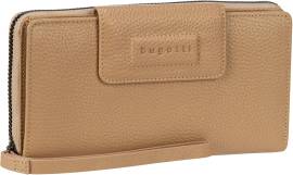 Bugatti Elsa Ladies Zip Wallet Large  in Beige (0.7 Liter), Geldbörse von Bugatti