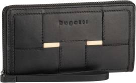 Bugatti Lia Zip Ladies Longpurse  in Schwarz (0.4 Liter), Geldbörse von Bugatti