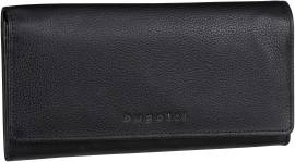 Bugatti Mira Long Wallet 1011  in Schwarz (0.6 Liter), Geldbörse von Bugatti