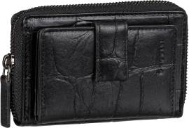 Bugatti Nevio Zip Wallet 5911  in Schwarz (0.4 Liter), Geldbörse von Bugatti