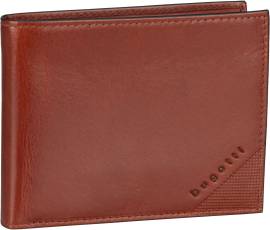 Bugatti Nobile Horizontal Wallet with Flap  in Cognac (0.3 Liter), Geldbörse von Bugatti