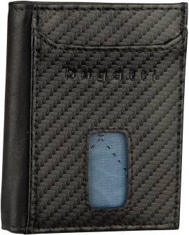 Bugatti Secure Slim Mini Wallet Special 1480C  in Schwarz (0.2 Liter), Geldbörse von Bugatti