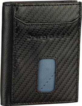 Bugatti Secure Slim Mini Zip Wallet Special 1485C  in Schwarz (0.1 Liter), Geldbörse von Bugatti