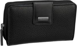 Bugatti Sina Ladies Zip Wallet I  in Schwarz (0.4 Liter), Geldbörse von Bugatti