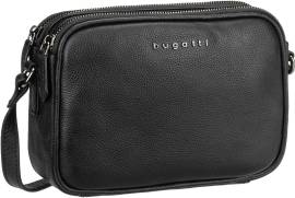 Bugatti Bella Shoulderbag Small II  in Schwarz (2.4 Liter), Umhängetasche von Bugatti