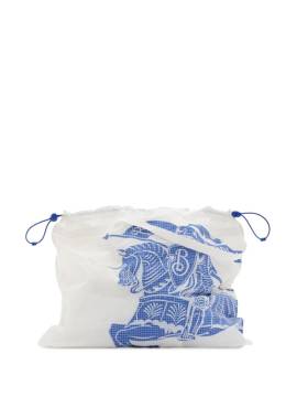 Burberry EKD Handtasche mit Logo-Print - Weiß von Burberry