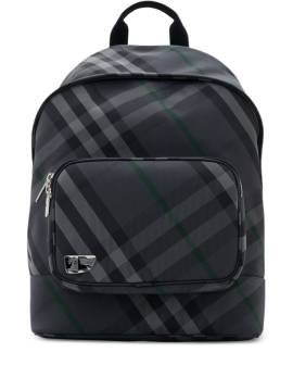 Burberry Grid Rucksack - Grau von Burberry