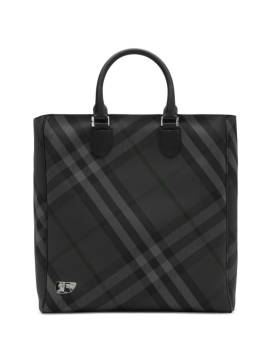 Burberry Grid Tote Bag - Grau von Burberry