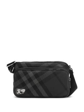 Burberry Grid Kuriertasche - Grau von Burberry