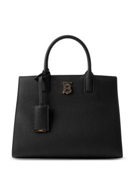 Burberry Frances Tote Bag mit Logo-Schild - Schwarz von Burberry