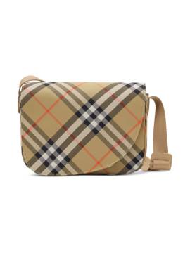 Burberry Kids Kuriertasche mit Vintage-Check - Nude von Burberry