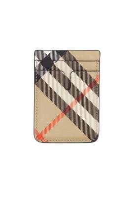 Burberry Magnetic Cardholder in Sand - Brown. Size all. von Burberry