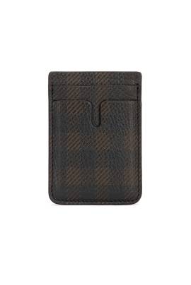 Burberry Magnetic Cardholder in Schiefer - Black. Size all. von Burberry