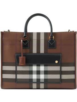 Burberry Mittelgroße Freya Handtasche - Braun von Burberry