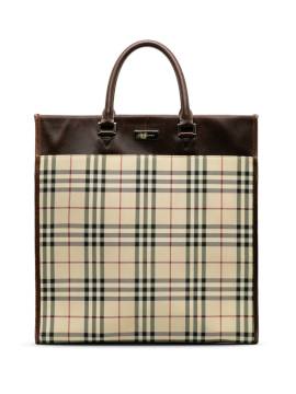 Burberry Pre-Owned 2000-2017 House Check tote bag - Braun von Burberry
