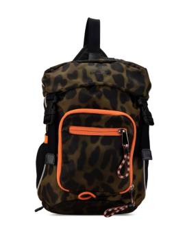 Burberry Pre-Owned 2018-2023 Leo Sling Rucksack mit Leoparden-Print - Braun von Burberry