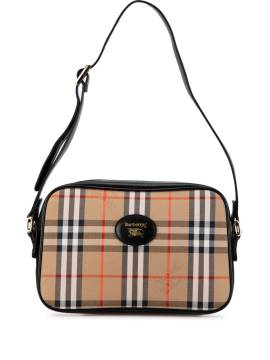 Burberry Pre-Owned 20th Century Haymarket Check Schultertasche - Braun von Burberry