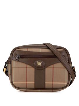 Burberry Pre-Owned 20th Century Umhängetasche aus Vintage Check-Canvas - Braun von Burberry