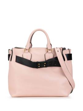 Burberry Pre-Owned Mittelgroße 21st Century Bicolor Marais Gürteltasche aus Leder - Rosa von Burberry