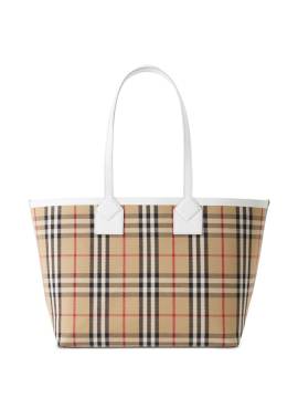 Burberry Shopper mit Karomuster - Braun von Burberry