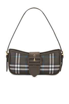 Burberry TASCHEN SLING in Snug Ip Check - Brown,Olive. Size all. von Burberry