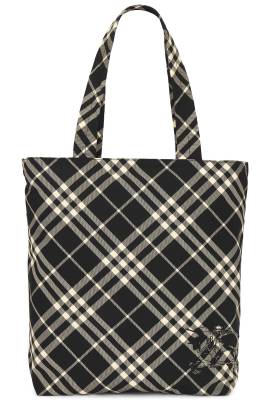 Burberry TOTE-BAG in Black & Calico - Black. Size all. von Burberry