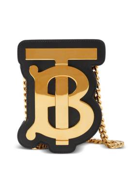 Burberry Tasche mit Monogramm-Schild - Schwarz von Burberry