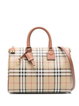 Burberry Tote Bag mit House Check - Nude von Burberry