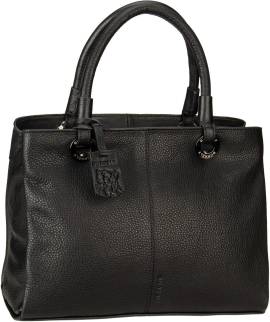 Burkely Radiant Raeven 1001006  in Schwarz (9 Liter), Handtasche von Burkely