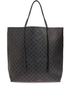 By Malene Birger Abrille Tote Bag mit Print - Schwarz von By Malene Birger