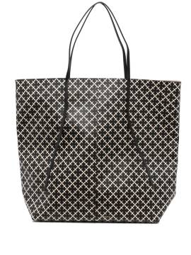 By Malene Birger Shopper mit Print - Schwarz von By Malene Birger