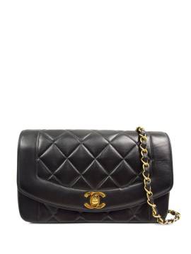 CHANEL Pre-Owned 1997 kleine Diana Schultertasche - Schwarz von CHANEL Pre-Owned