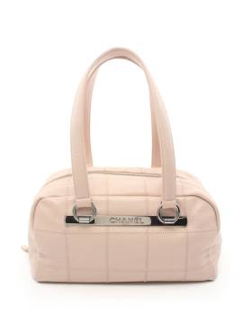 CHANEL Pre-Owned 1986-1988 pre-owned Choco Bar Schultertasche - Rosa von CHANEL Pre-Owned