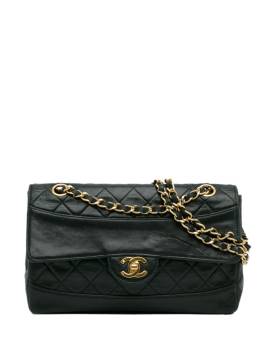 CHANEL Pre-Owned 1989-1991 pre-owned Chanel Schultertasche - Schwarz von CHANEL Pre-Owned