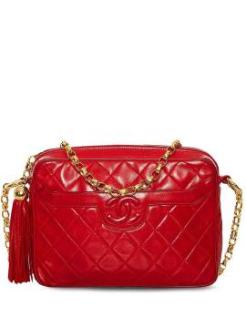 CHANEL Pre-Owned 1989-1991 Umhängetasche mit CC-Tasche - Rot von CHANEL Pre-Owned