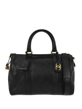 CHANEL Pre-Owned 1990 2way Reisetasche - Schwarz von CHANEL Pre-Owned