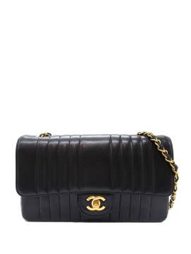 CHANEL Pre-Owned 1991-1994 Mademoiselle Schultertasche - Schwarz von CHANEL Pre-Owned