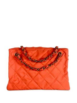 CHANEL Pre-Owned 1991-1994 pre-owned Chanel Schultertasche - Orange von CHANEL Pre-Owned