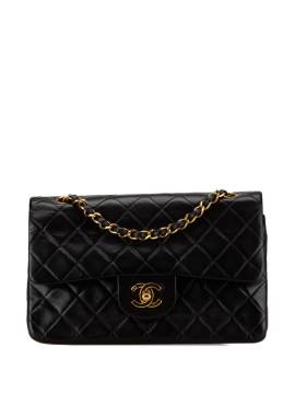 CHANEL Pre-Owned 1991-1994 Small Classic Lambskin Double Flap shoulder bag - Schwarz von CHANEL Pre-Owned