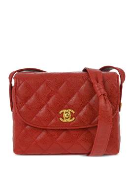 CHANEL Pre-Owned 1992 Caviar Schultertasche - Rot von CHANEL Pre-Owned