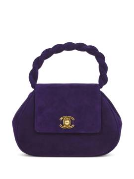 CHANEL Pre-Owned 1993 Handtasche mit CC Lock - Violett von CHANEL Pre-Owned