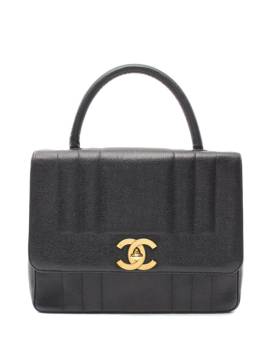 CHANEL Pre-Owned 1994-1996 Mademoiselle Kelly Handtasche aus Kaviarleder - Schwarz von CHANEL Pre-Owned